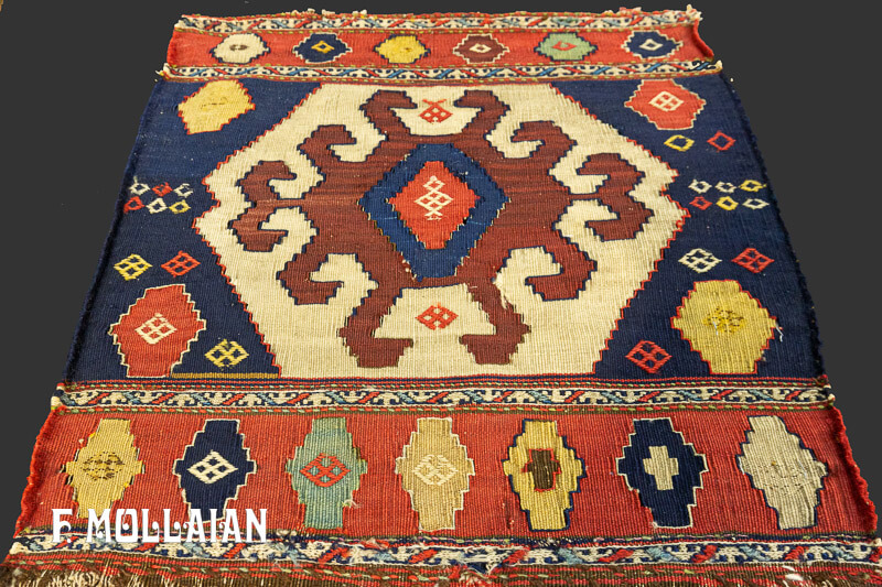 Pair of Antique Persian Shahsavan Rugs n°:12435484